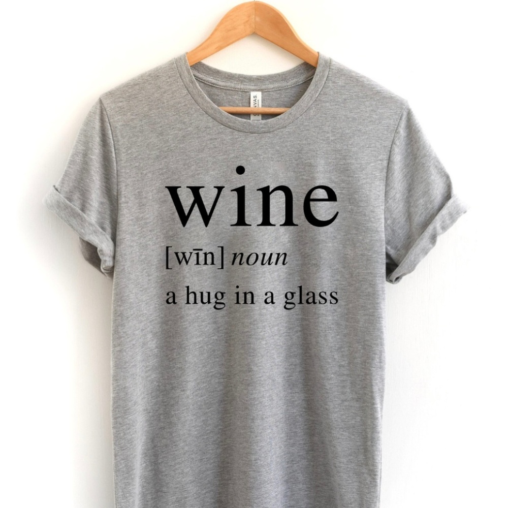 Funny T shirts Graphic Tee For Women Gray Top   